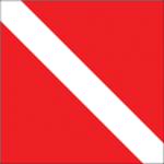 Annin 20in x 30in Diver Down Flag - 252704WE