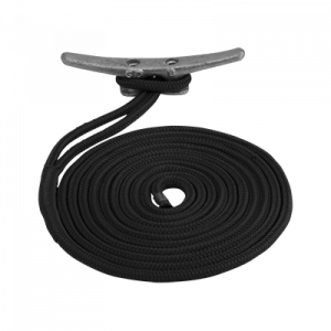 Seadog Dbl Braid Dock Line 1/2X20 Blk 302112020BK-1 Braided Dock Lines 302112020BK-1