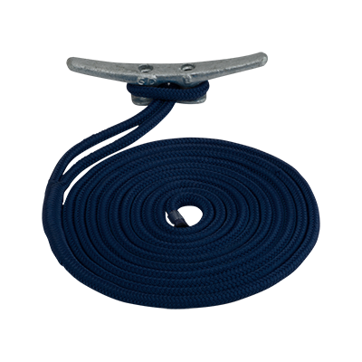 Seadog Dbl Braid Dock Line 1/2X25 Nvy 302112025NV-1 Braided Dock Lines 302112025NV-1
