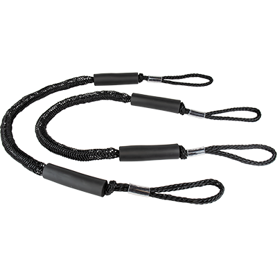 Seadog Bungee Dock Line, 5-7ft, White – 306255-1 Bungee Dock Lines 306255-1