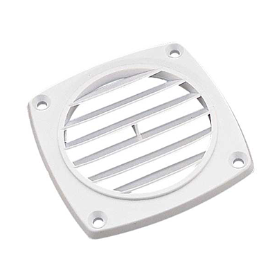 Seadog White 4in Rnd Louvered Vent 337410 Blowers & Ventilation 233098 1