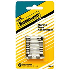 Bussmann Marine Fuse Asstmnt 5/Pk BP/AGC-SFE-A5-RP