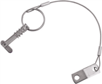 Seadog SS Toggle Pin w/Lanyard, Straight - 299986-1 - Image 2