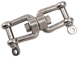 Seadog 1/4in SS Jaw/Jaw Swivel 182306-01 Swivels 182306-01 2
