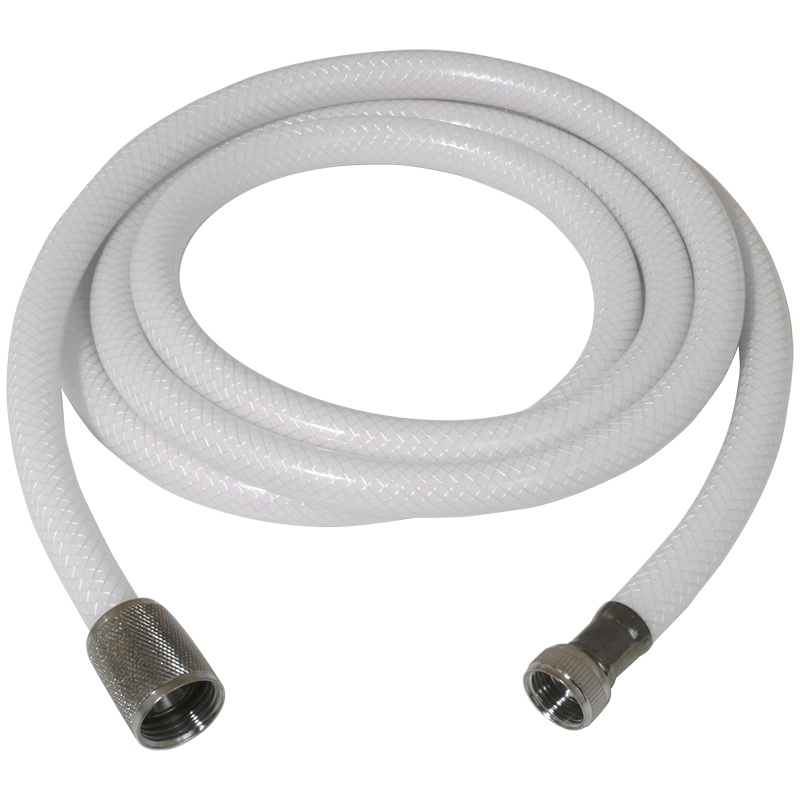 Scandvik 13Ft White Sprayer Hose 10325P FOR STRAIGHT SPRAYERS Bathroom and Kitchen Acc 10325P