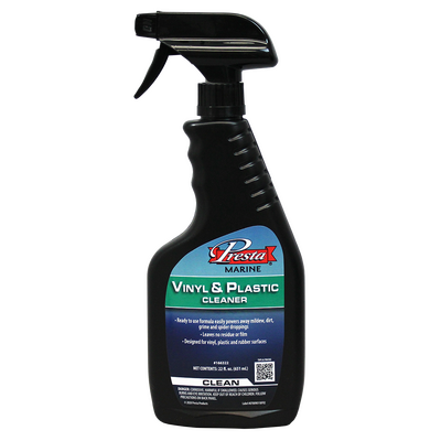 Presta Marine 22oz Vinyl & Plastic Clnr 166322 Plastic & Glass 166322
