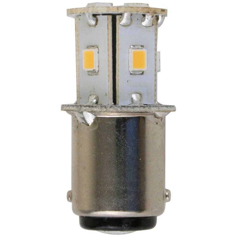 Scandvik 12V 8Led Ww Mini Bayonet Bulb 41090P 12VDC Warm White 41090P Light Bulbs, Plugs & Outlets 287703