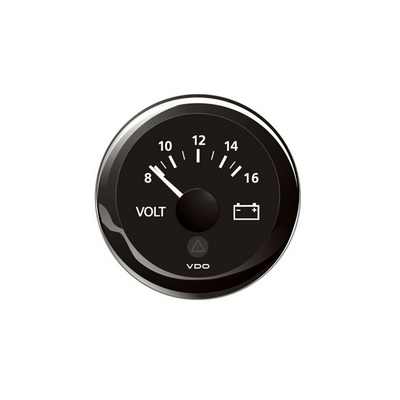 VRT Voltmeter Blk 8-16V A2C59512545 Voltmeter Gauges 622544