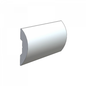 Taco Alum Half Oval Rubrail A50-0195TAL12D Rubrail 620647