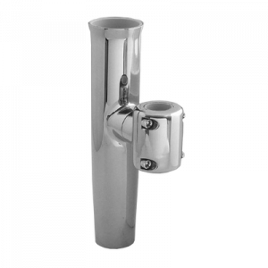 Taco SS Clamp-On Rail Mount Rod Holder, 1-1/16 to 1-15/16in Pipe – F16-2630POL Sale 369470 1