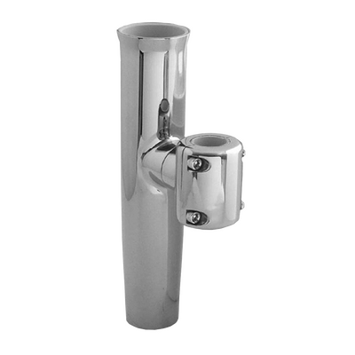 Taco SS Clamp-On Rail Mount Rod Holder, 1-1/16 to 1-15/16in Pipe – F16-2630POL Sale 369470 1