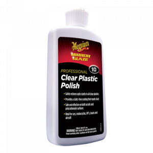 Meguiars 8oz Plastic Polish M1008 Plastic & Glass 107495
