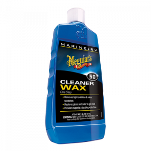 Meguiars Marine/ RV One Step Cleaner Wax, 16oz – M5016 Boat Waxes 107488