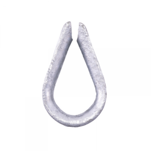 Whitecap 3/8in Galvanized Thimble S-1540P Boat Thimbles 118249