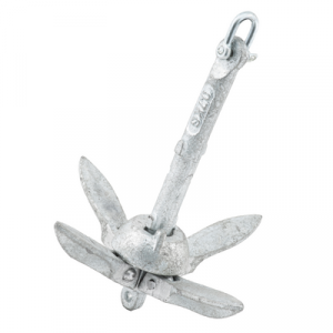 Whitecap 1.5Lb Fldg Grapnel Anchor S-1700 Boat size 5Ft – 14Ft Small Craft Anchors & Anchor Accessories 112220