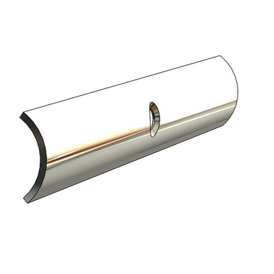 Taco Rubrail 3/4in X 6Ft 304 Ss Dr/Cs #8 Screws On 6in Center S11-4511P6-1 Rubrail 672232