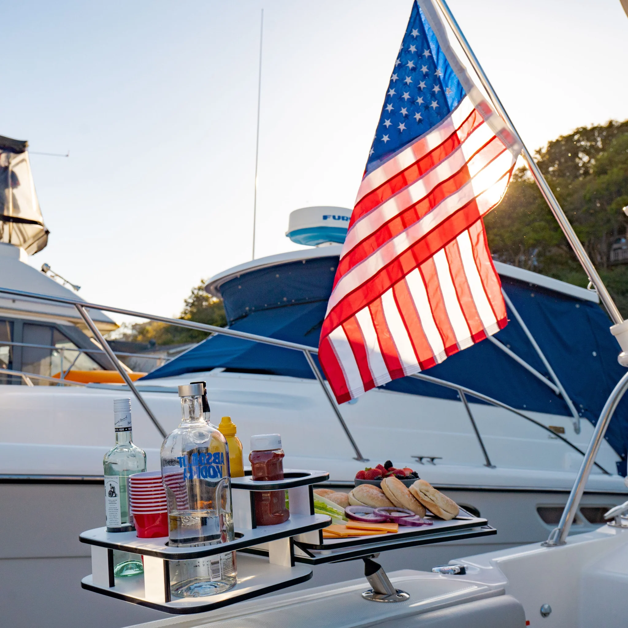 Magma Square Double Stack Side Caddy – T10-535 Sale 680669 3