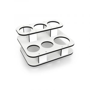 Magma Square Double Stack Side Caddy – T10-535 Sale 680669 1