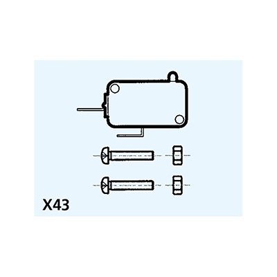Uflex Neutral Sfty Swtch X43 Control Parts & Accessories 622424