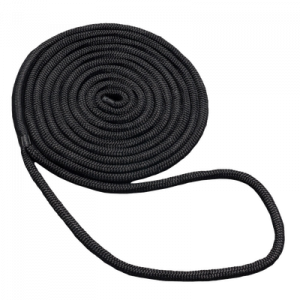 Miami Cordage 3/4 X 60 Black Dock Line DLB34601 Braided Dock Lines 275104