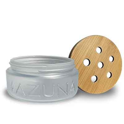 Azuna Luxe Glass Jar, 8oz – WH-8OZ-GLS Sale 680549