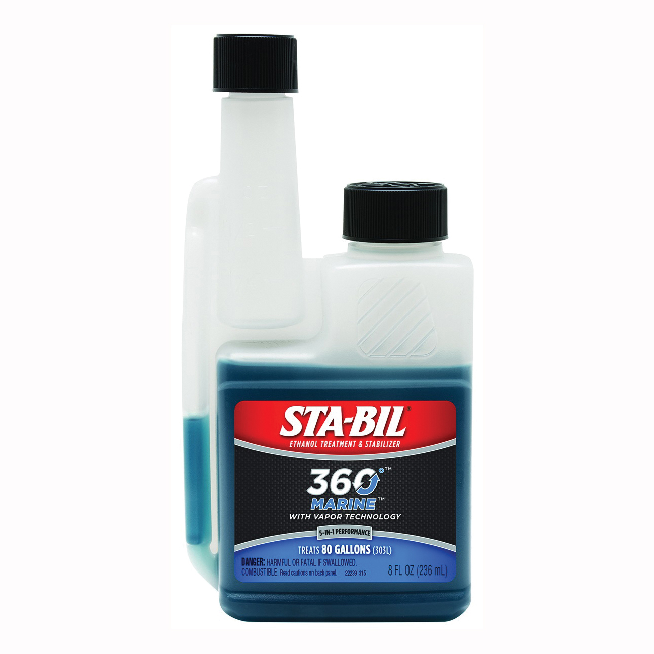 Sta-Bil 360 Ethanol Fuel Treatment & Stabilizer, 8oz – 22239 Fuel Additives & Treatments 22239