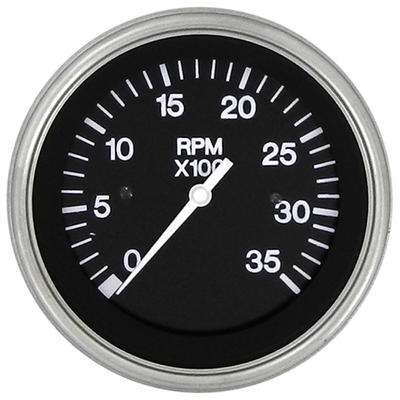 Sierra Tach 3.5K Hvy Duty 82302P Tachometers (Electric): Diesel Alternator. Tachometers 618670