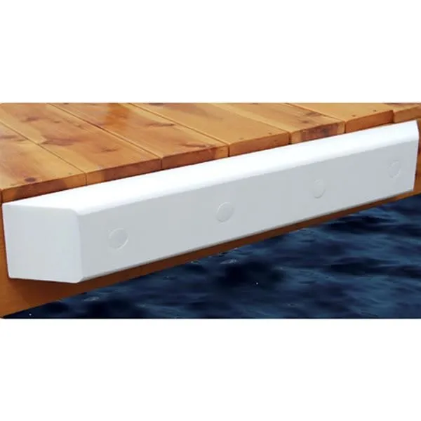 Taylor Made Straight Dock Cushion, White - 46011