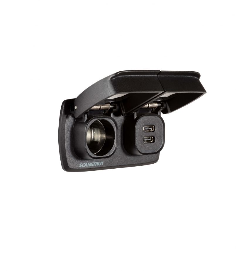 Scanstrut Flip Pro Multi Dual USB-C/ 12V Socket – SC-MULTI-F1 Phone Charging 682591 1