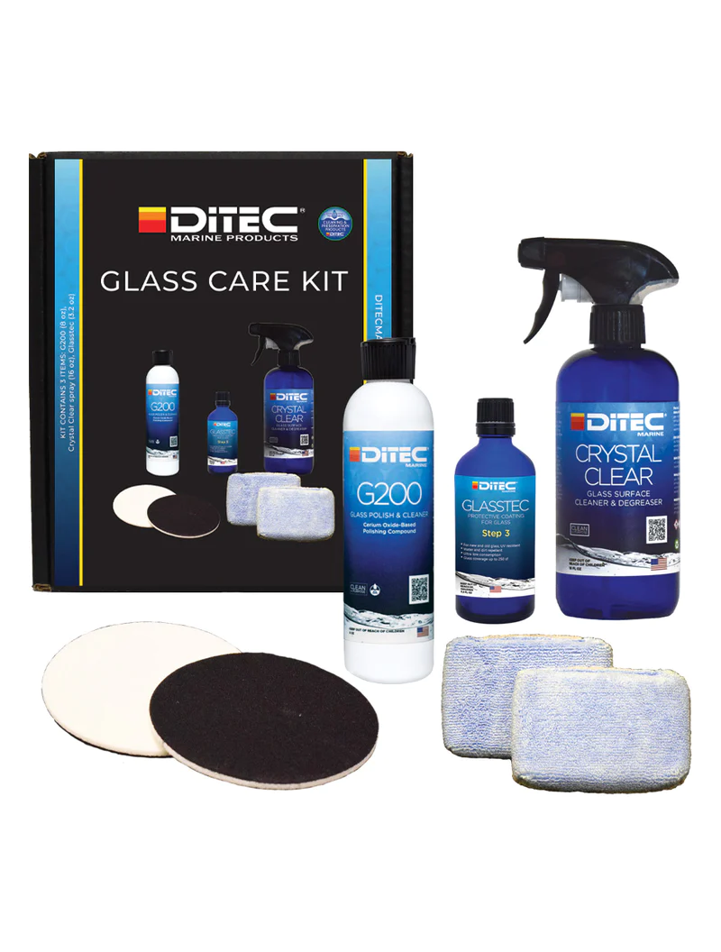 Ditec Glass Care Kit – 22-KITS-GLAS Plastic & Glass 22-KITS-GLAS
