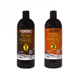 Ditec Teak Magic Part 2, Brightener, 32oz – TC-MGQT-PRT2 Teak Cleaner 680765