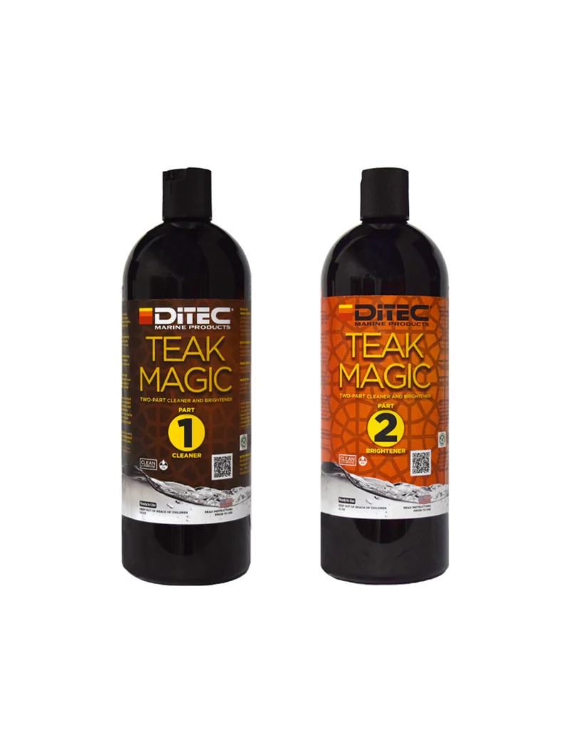 Ditec Teak Magic Part 2, Brightener, 32oz – TC-MGQT-PRT2 Teak Cleaner 680765