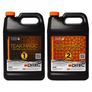 Ditec Teak Magic Part 2, Brightener, Gallon – TC-MGGL-PRT2 Teak Cleaner 680779