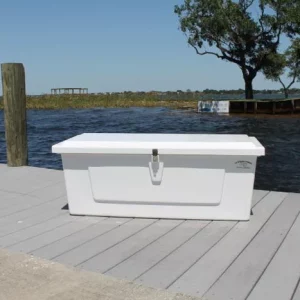 C&M Marine Fiberglass Dock Box, 48in x 20in x 18in – CM02-S Dock Boxes 120310 1