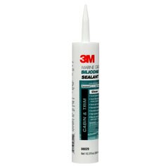 3M 10oz Crtrdg Clr Silicone 08029 Clear 10oz Cartridge Silicone Sealant 08029
