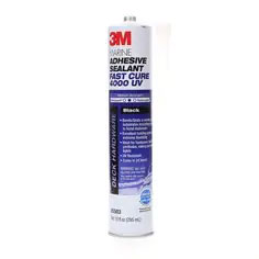 3M 10oz 4000Uv Blk 14316 Silicone Sealant 14316