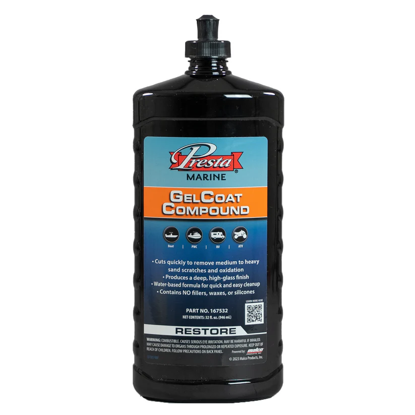 Presta Marine GelCoat Compound, 32oz - 167532