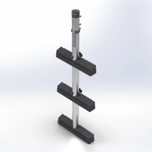 Armstrong Boarding Ladder, 3 Step, 40in â€“ ML3-40 Boat Ladders 332001 1