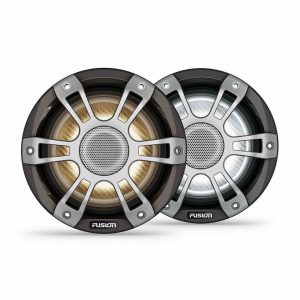 Fusion Signature Series 3i Marine Coaxial Speakers, 6.5in, Gray ? 010-02771-11