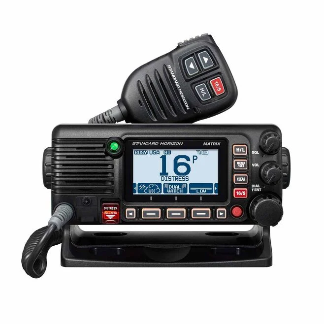 Standard Horizon Matrix AIS/GPS/NMEA2000 Fixed Mount VHF Radio – GX2410GPS VHF radios and Antennas 333500