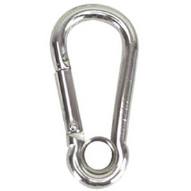 Whitecap 1/2in #4 SS Carabiner Snap Hook - S-1113C