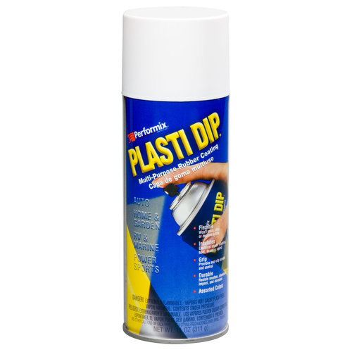 PDI 11oz Wht Plasti-Dip Spray 11207-6
