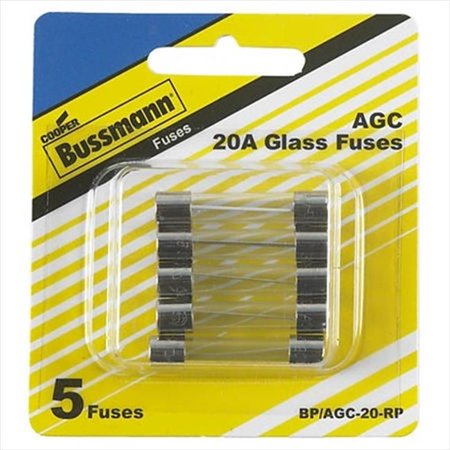 Bussmann MDL 20Amp Fuse 2/Pk MDL-20-R