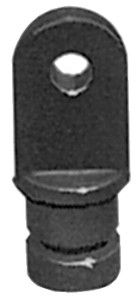 Taylor Made Black Nylon 7/8in internl Eye End, Pair - 11703