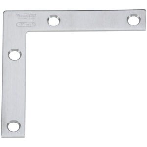 National Stainless Steel 3 X 1/2in Flat Ss Braces N348-334