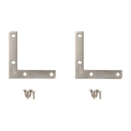 National Stainless Steel 4 X 3/4in Flat Ss Braces N348-342