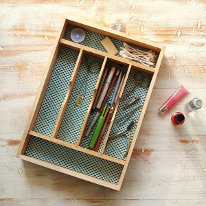 Vantage 20in x 4ft Blue Ultragrip Shelf & Drawer Liner - 04F-C6O1S-06