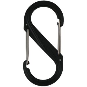 Nite-Ize #2 Blk Plstc S-Biner Hook SBP2-03-01BG