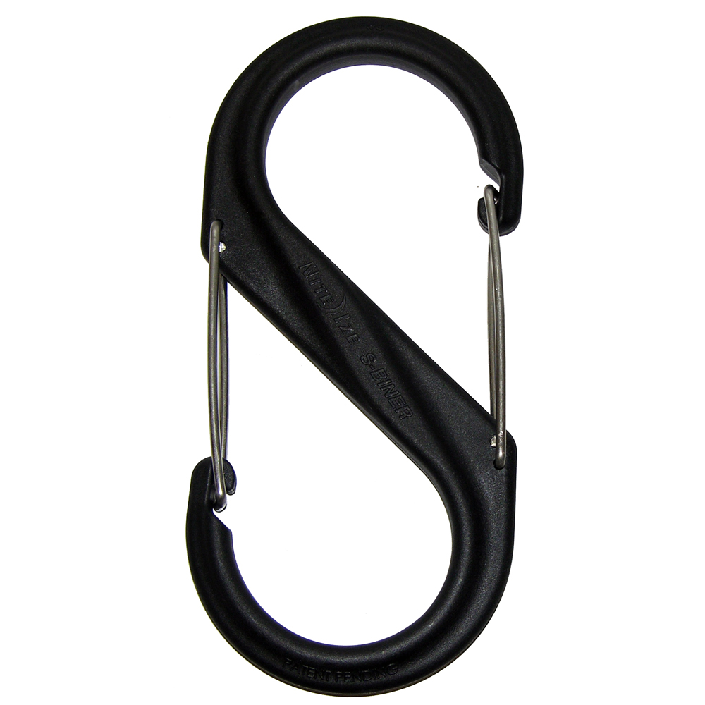 Nite-Ize #6 Blk Plstc S-Biner Hook SBP6-03-01BG