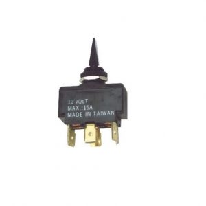Whitecap On/Off/On DPDT Toggle Switch - S-8062C